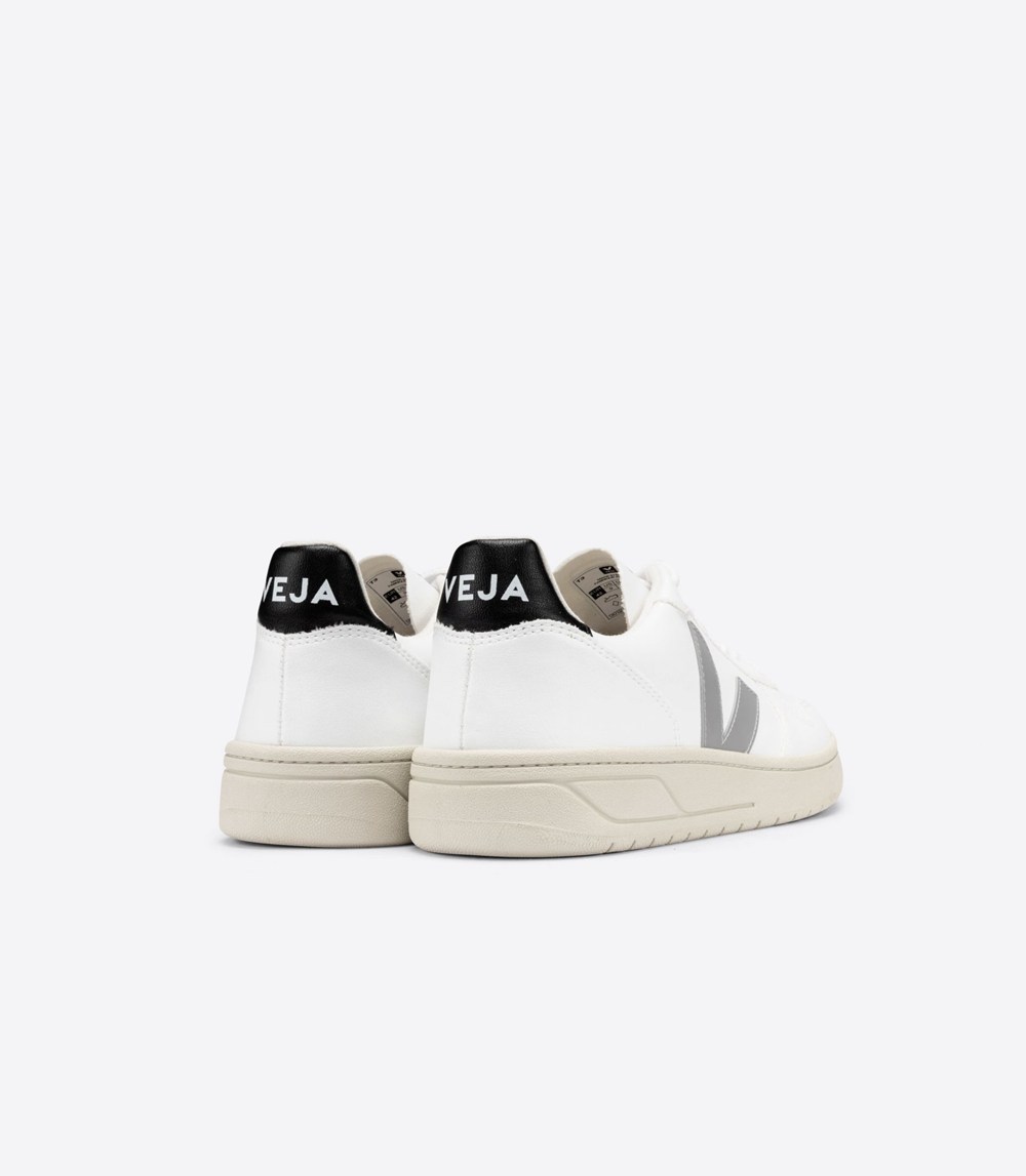 Veja Trainers Mens White - V-10 Cwl - VXCS-98136